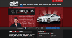 Desktop Screenshot of deserttechauto.com